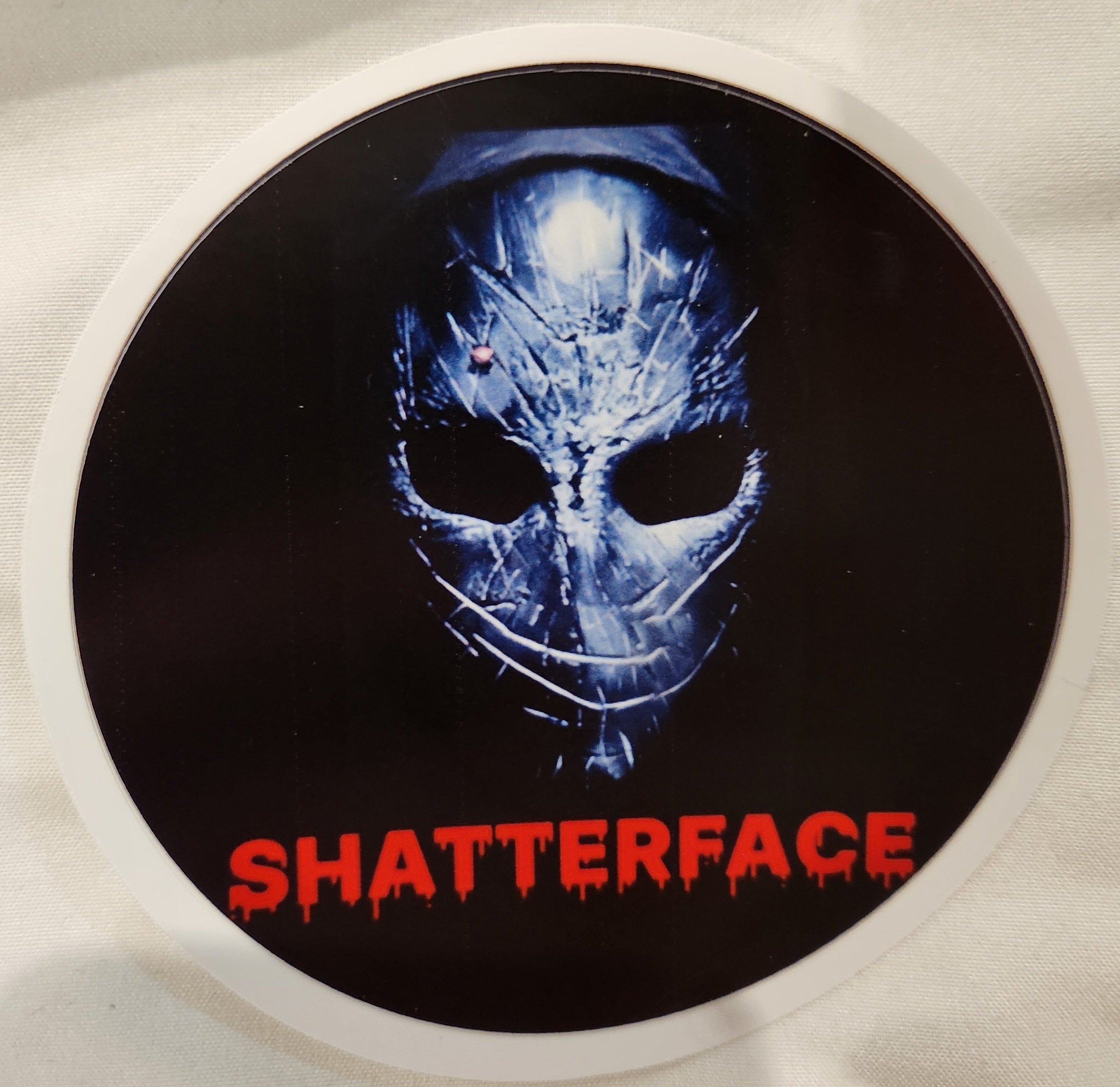 Shatterface Sticker